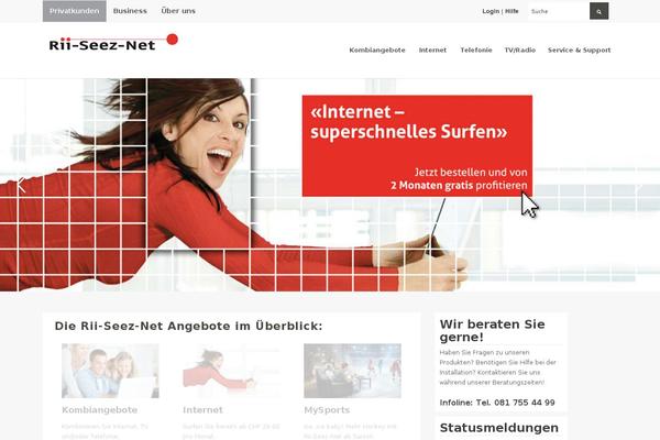Site using Waving Portfolio plugin