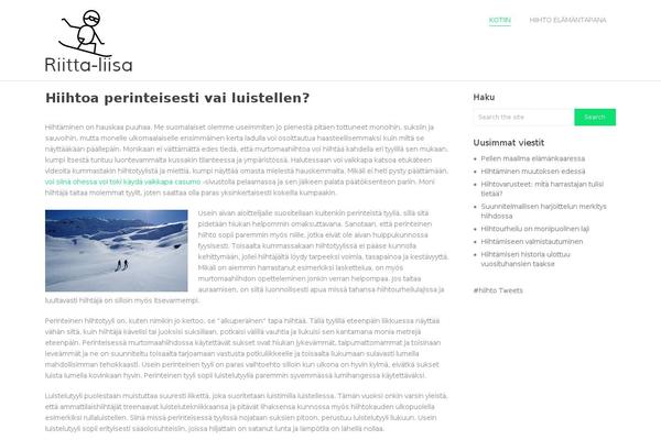 Spike theme site design template sample