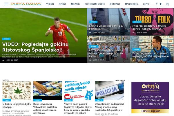 NewsMag theme site design template sample