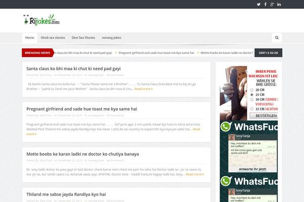 rijokes.com site used Narwhal