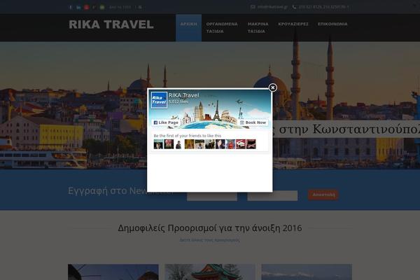 Tour Package v.2.1 theme site design template sample