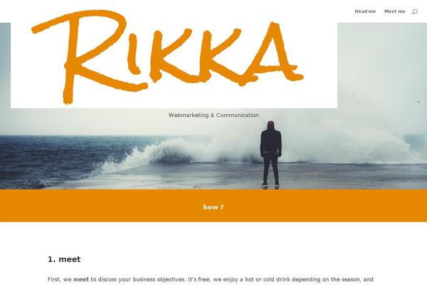 Divi Child theme site design template sample