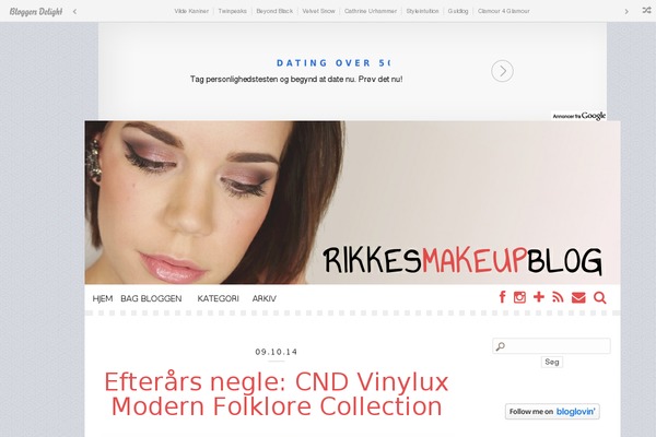 rikkesmakeupblog.dk site used Gutenshop