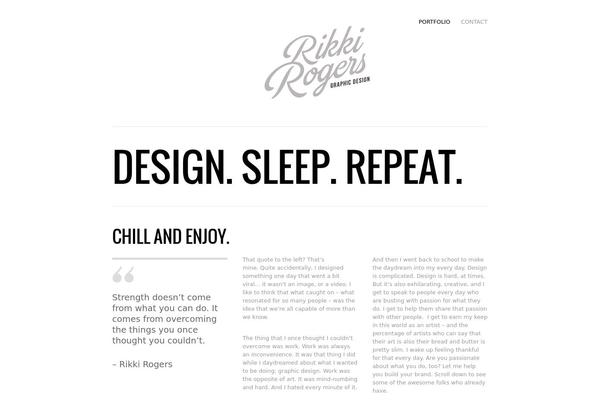 Cartel theme site design template sample
