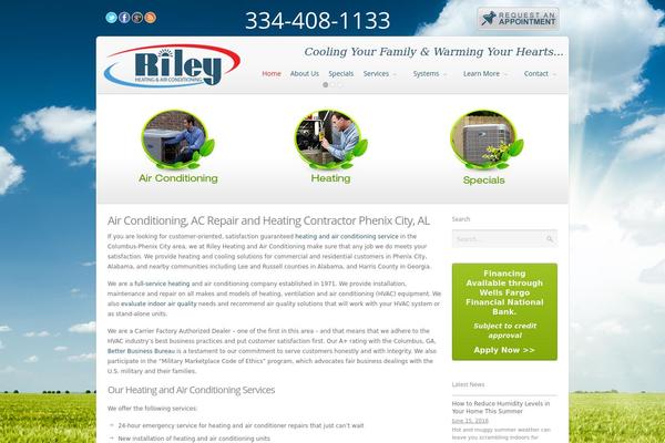 rileycomfort.com site used Avanix
