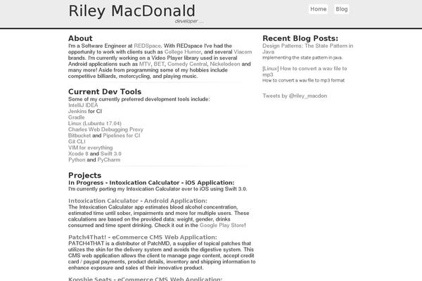 Portfolio theme site design template sample