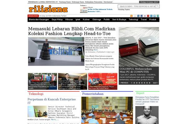 Newsup theme site design template sample