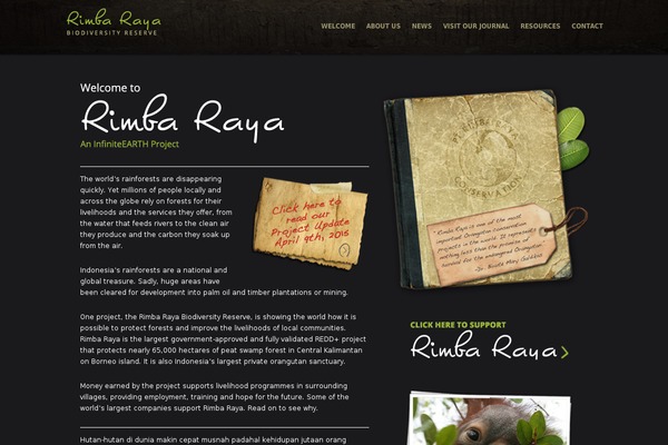 Quark theme site design template sample