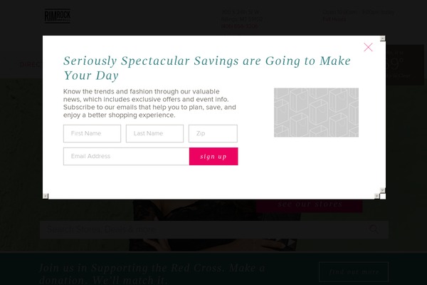 rimrockmall.com site used Starwood_dev
