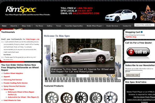 Site using Social Profiles Widget plugin