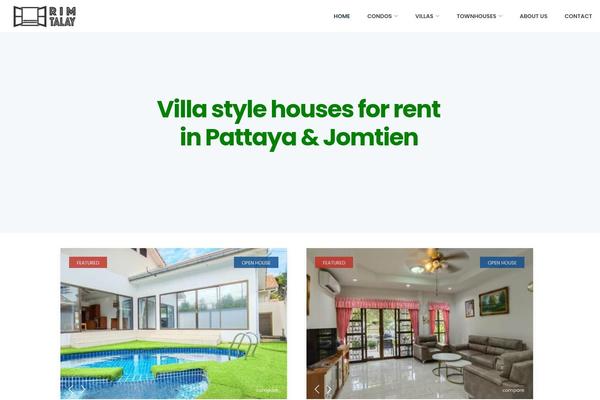 Wp Estate theme site design template sample