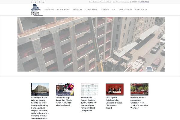 Enfold theme site design template sample