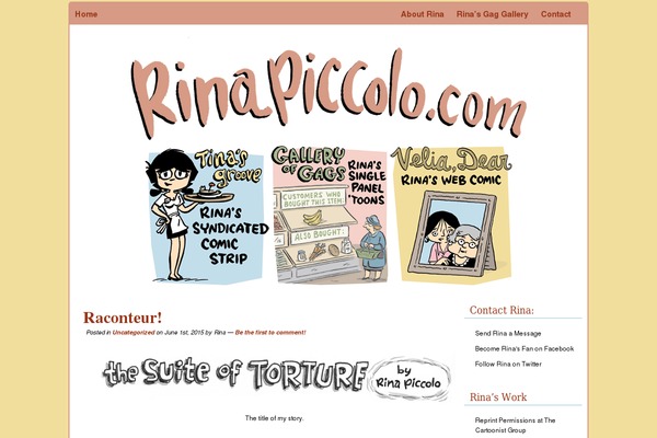 rinapiccolo.com site used Spring-blossom