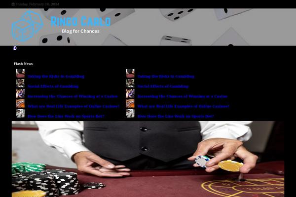News-center theme site design template sample