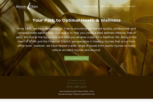 Site using Js_composer_salient plugin