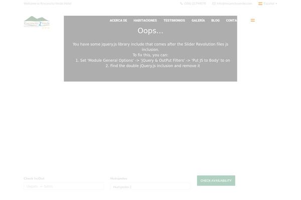 Site using Wp-facebook-reviews plugin