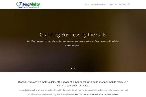 Divi2 theme site design template sample
