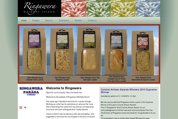 ringawera.com site used Voice-blog