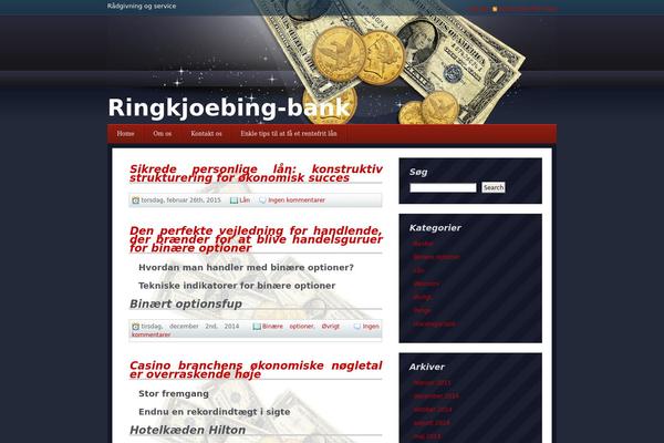 Piggie Bank theme site design template sample