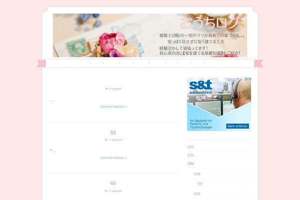 Sugar and Spice theme site design template sample