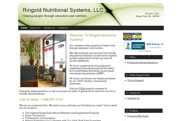 Smallbiz theme site design template sample