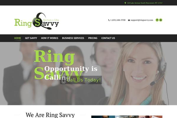 The7 theme site design template sample