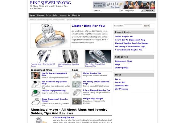 Site using BNS Add Widget plugin