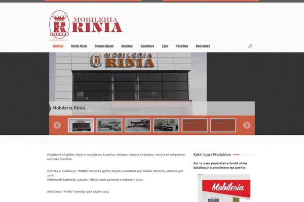 Unique theme site design template sample