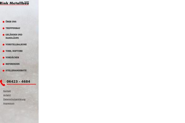 Limain theme site design template sample