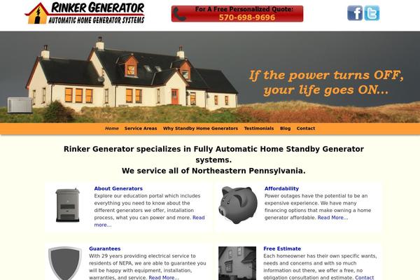 Site using Easy Testimonials plugin