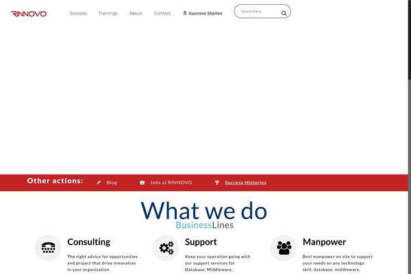 Site using Menu Icons plugin