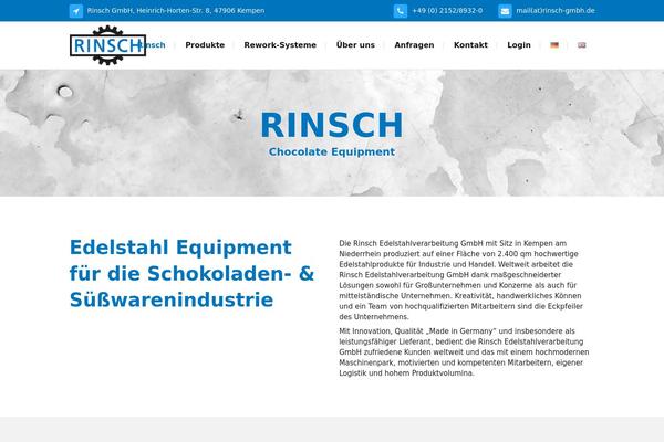 Bridge theme site design template sample