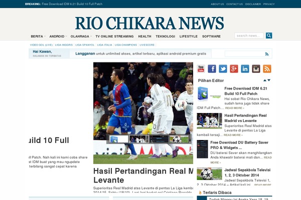 rio-chikara.com site used Perfectnewsfree