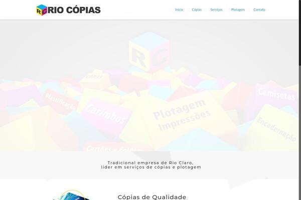 Rc theme site design template sample