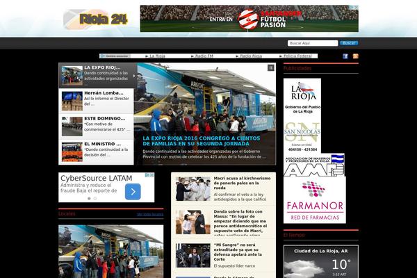 Gadgetine theme site design template sample