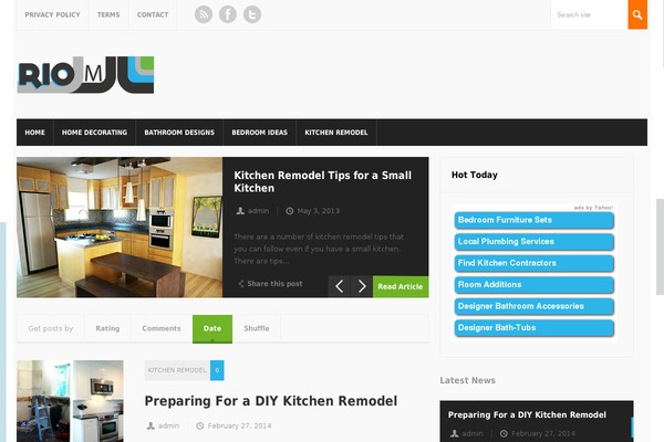 Magnovus theme site design template sample