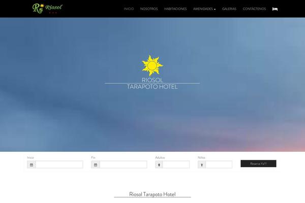 Starhotel theme site design template sample