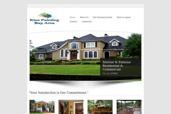 Andrina Lite theme site design template sample