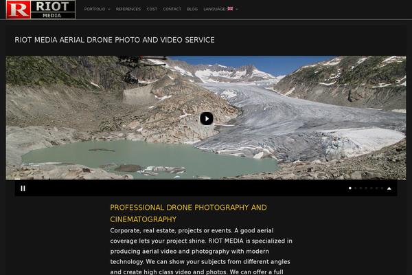 Invictus theme site design template sample