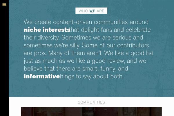 TORANJ theme site design template sample