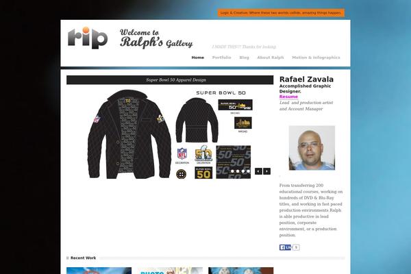 Scope theme site design template sample