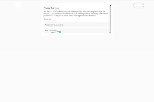 Intact theme site design template sample