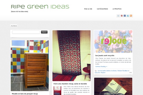 Shaken Grid Premium theme site design template sample
