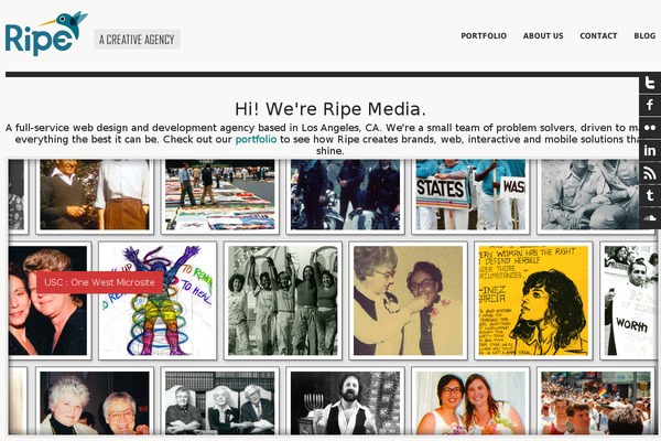 Site using Inline Tweet Sharer plugin