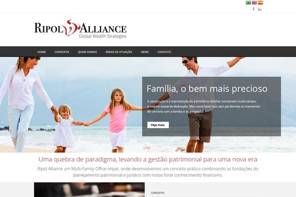 Site using Language Bar Flags plugin