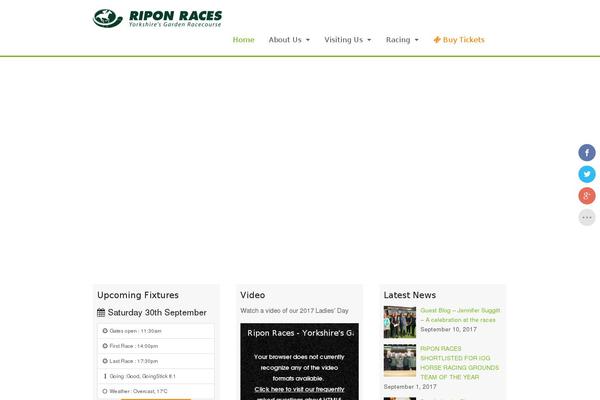 Site using Tablepress-responsive-tables plugin