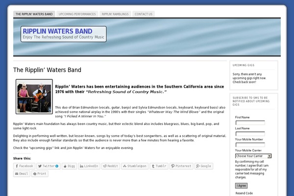 Bard theme site design template sample