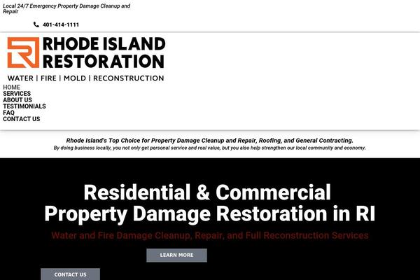 rirestoration.com site used Bizipress