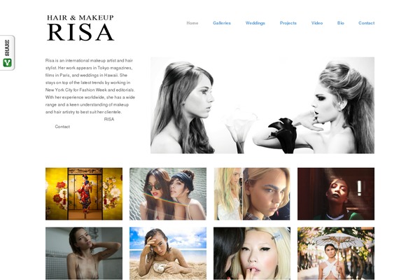 risahairandmakeup.com site used Hatch