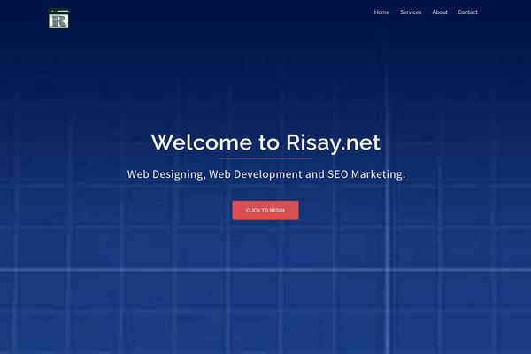 Polished theme site design template sample